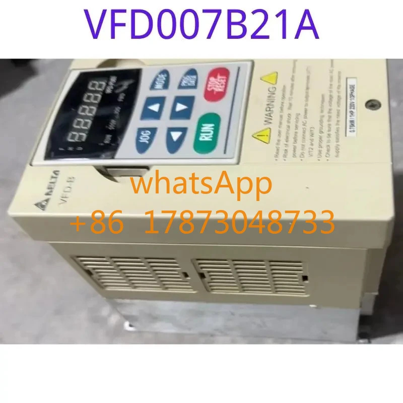리퍼 주파수 변환기 VFD007B21A 0.75KW 220V 기능 완료 무사 외관