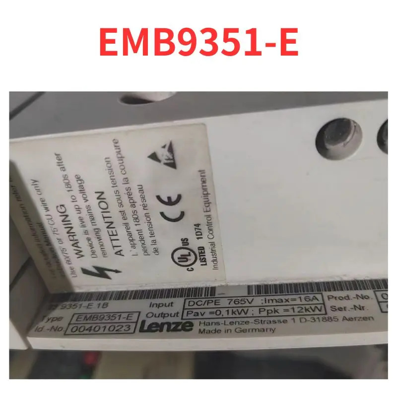 리퍼 완료 EMB9351-E 브레이크 유닛 신