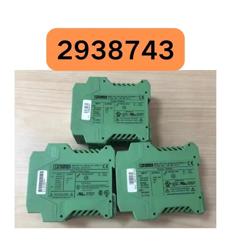 리퍼 전원 모듈 MINI-PS-100-240AC/2X15DC/1 2938743 완료 기능 유지
