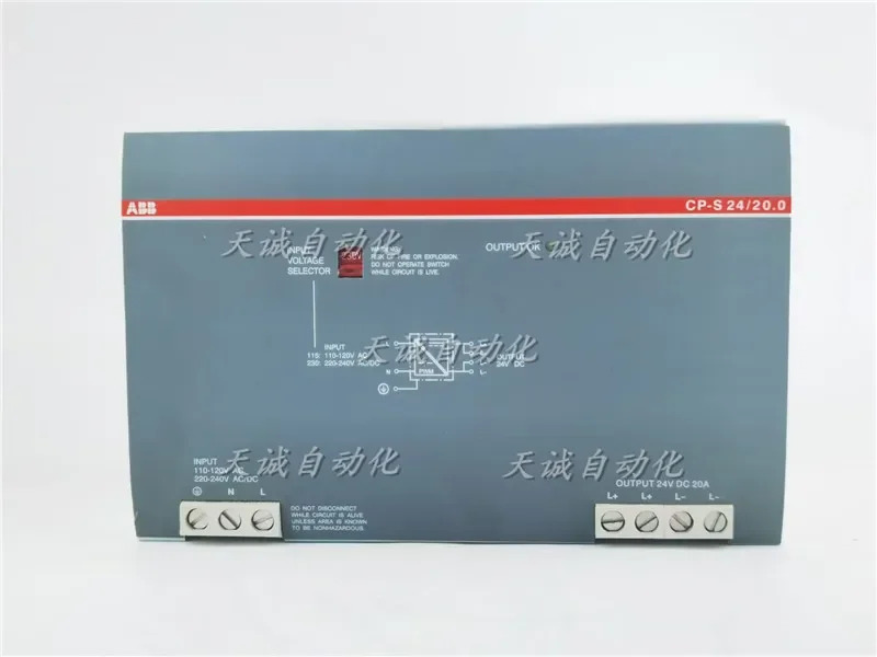 오리지널 ABB 스위치 전원공급장치 CP-S 24/20.0 레일 1SVR 427016 R0100