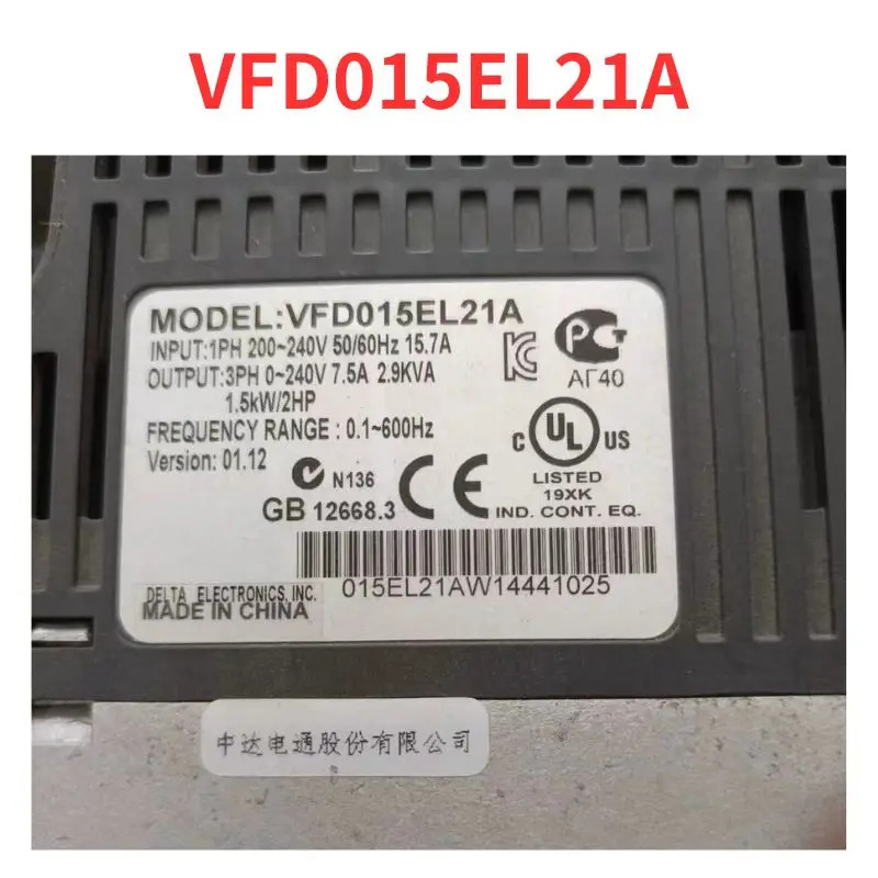리퍼 완료 주파수 변환기 신 VFD015EL21A