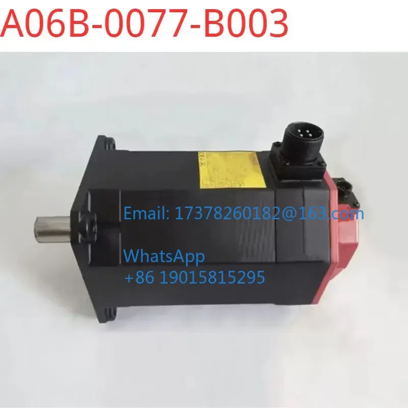 A06B-0077-B003 리퍼 리퍼를 거쳐서보모터 상태