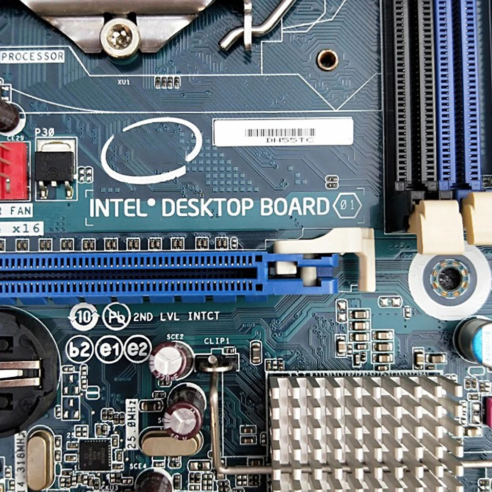 HDMI DVI 인터페이스가 완전 통합 보드 DH55TC DDR3 메모리 1156 H55 하게