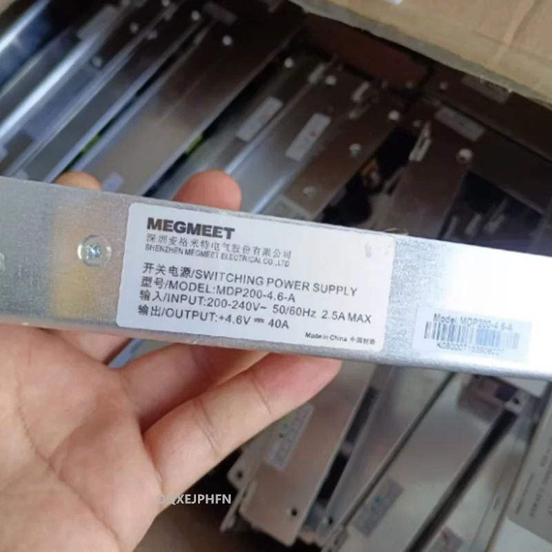 MEGM호환EET 오리지널 전원공급장치 거신 4.6V40A 200W MDP200-4.6-A 새 것처럼 작동