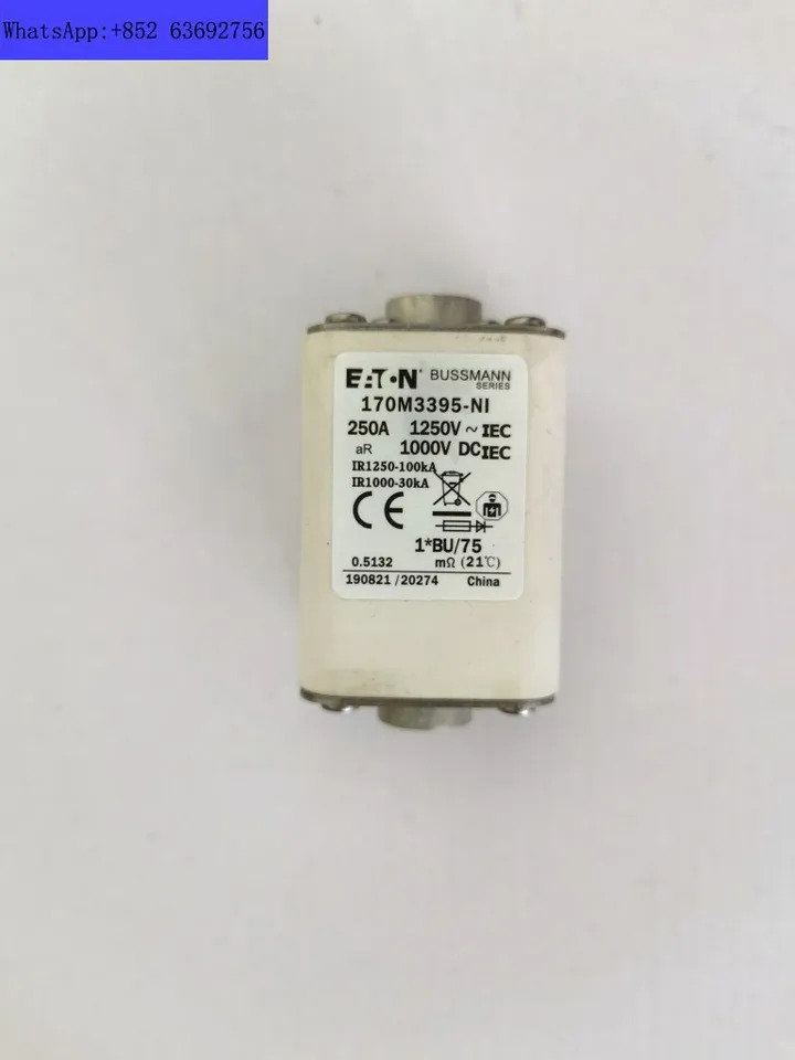에너지 수리 스위치 코어 퓨즈 170M3395-NI 1000VDC250A