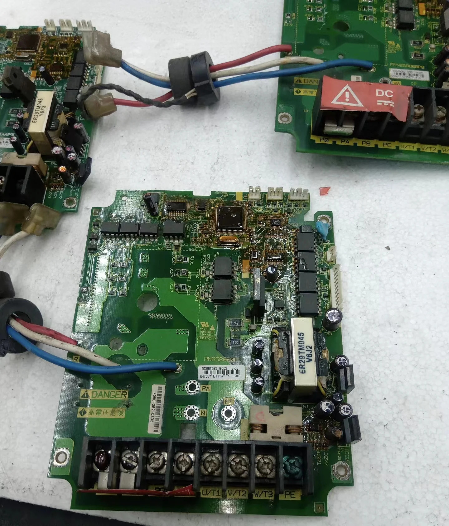 전원 보드 PN 658859 P6 2.2kw 658860 3kw상태로 리퍼