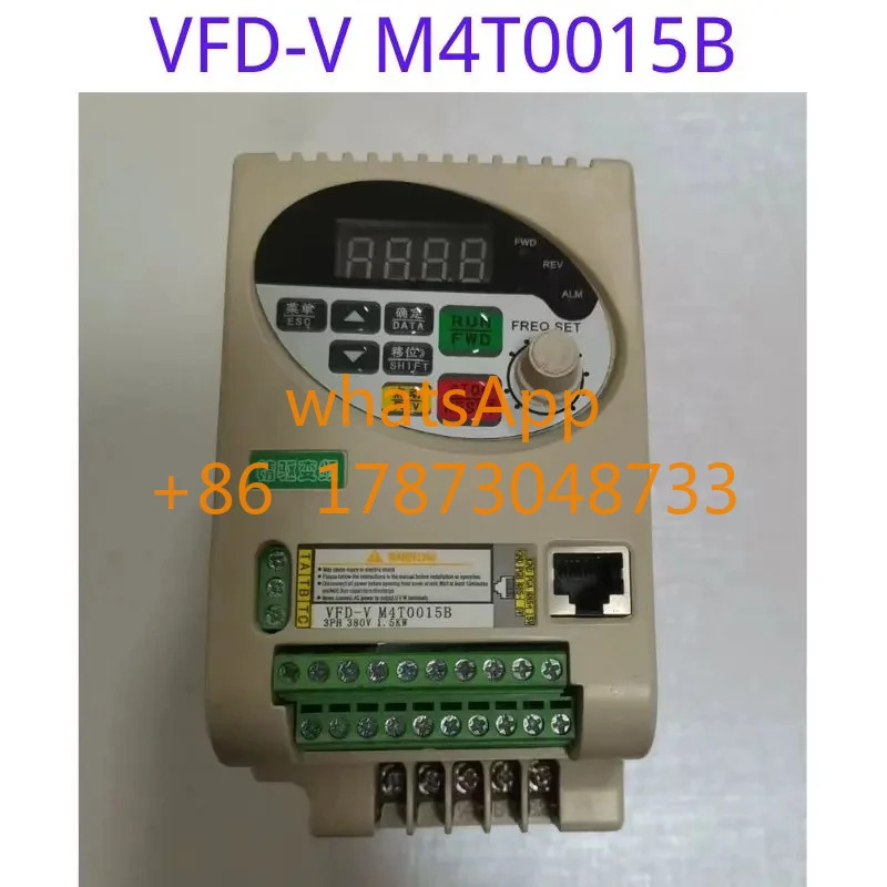 리퍼 VFD-V M4T0015B 1.5KW 380V 기능 OK