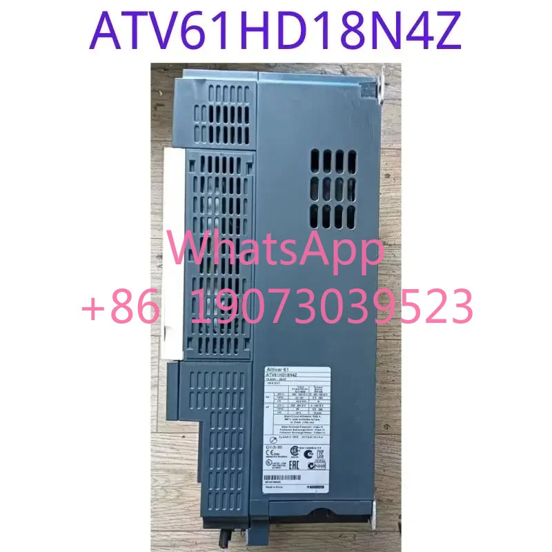 리퍼 ATV61 주파수 변환기 ATV61HD18N4Z 18.5kw 3상 380V 기능이 리퍼되었으며 손상되지 않았습니다.