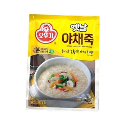 옛날야채죽 오뚜기옛날야채죽85gX10개입