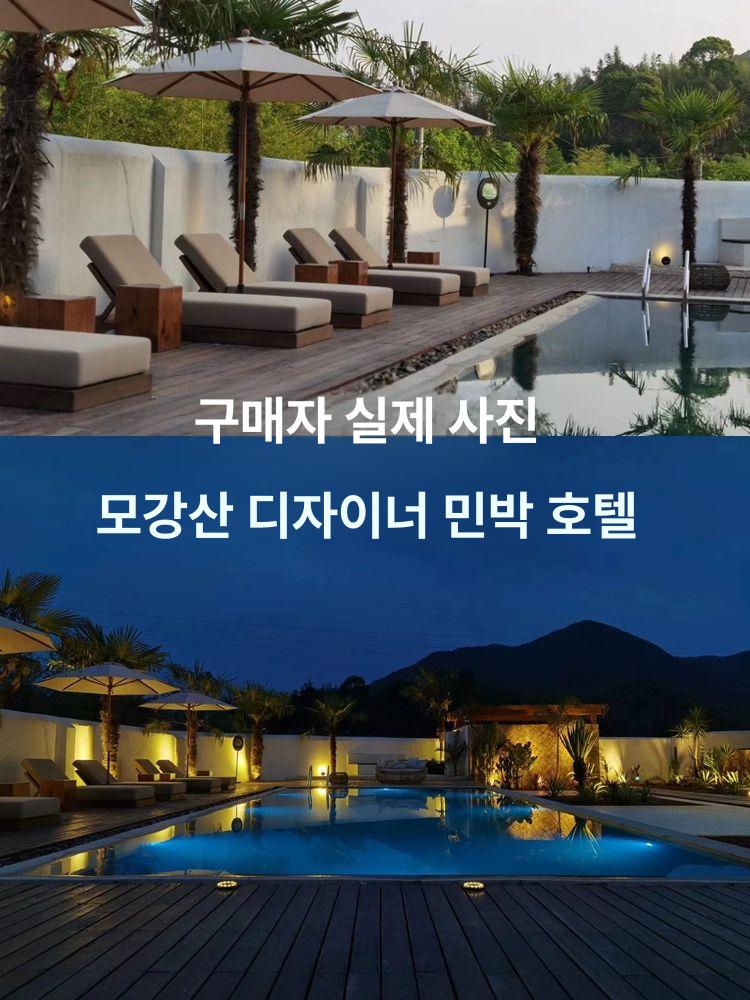 흰색 파라솔 야외 색상선택가능 포차 업소용 피크닉 감성 가든 통원목 베란다 - 상세 이미지 5