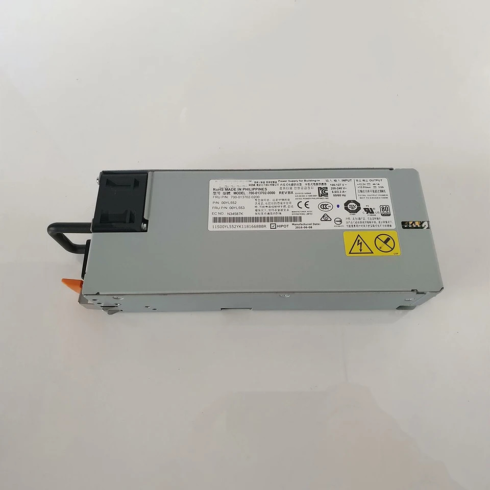 리퍼 완료 오리지널 전원공급장치 IBM X3650M5 700-013702-0000 00YL552 00YL553 550W
