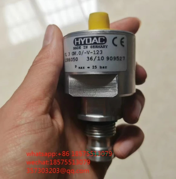 HYDAC VL3GW.0/-V-123 센서 VL 3 GW.0 1286050