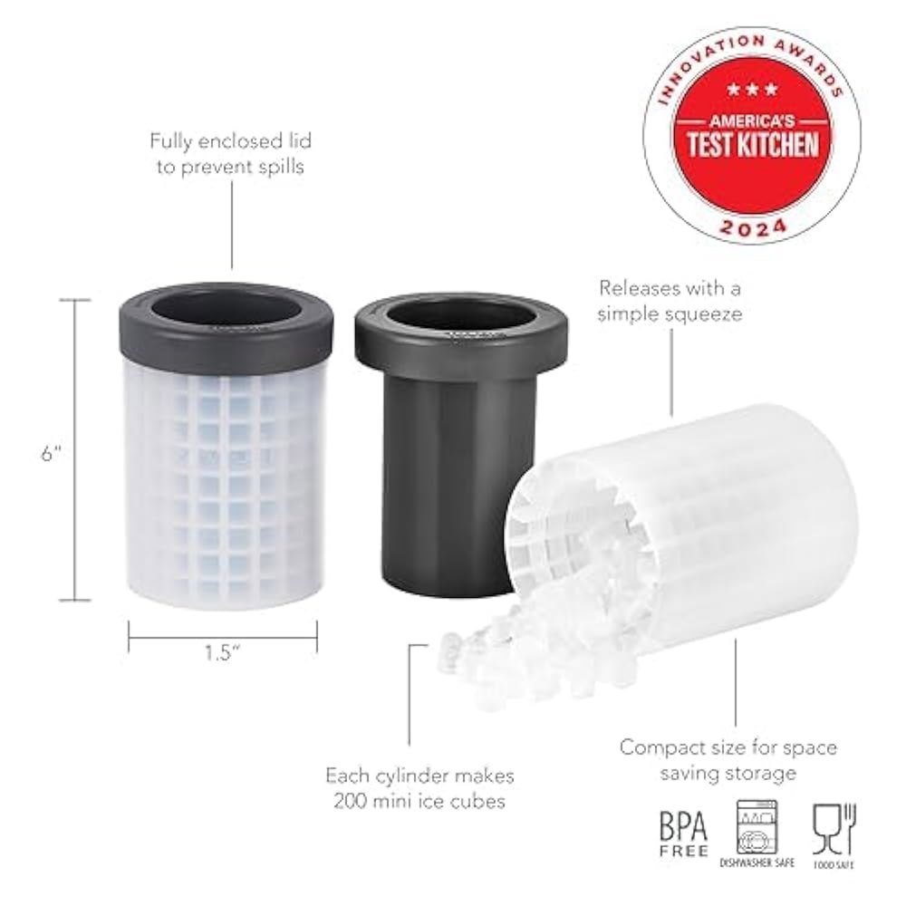 토볼로 미니 아이스 실린더 - 압착 및 해제 2, 1000422, 그레이 세트 2 Pack Mini Ice Cylinder - 상세 이미지 2