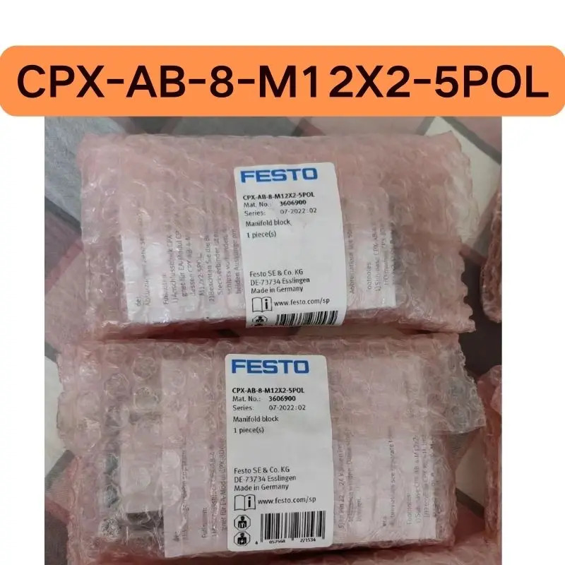 공압 회로 기판 모듈 CPX-AB-8-M12X2-5POL 3606900 신