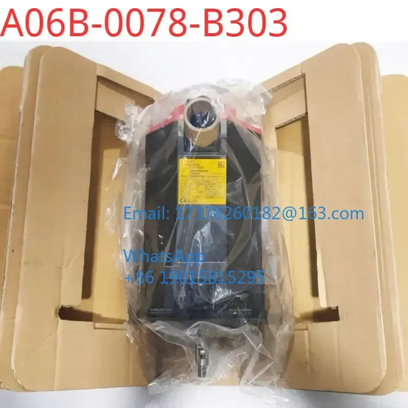 A06B-2078-B303 Fanuc 원뿔 샤프트 브레이크 모터 감지 OK