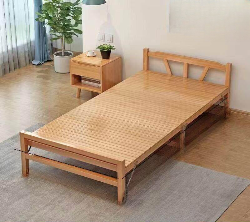 야외 평상 원목 침대 실내 정원 간이 마루 접이식 클래식 좁은판 250kg 선물 없음 nT3 A - 상품 이미지