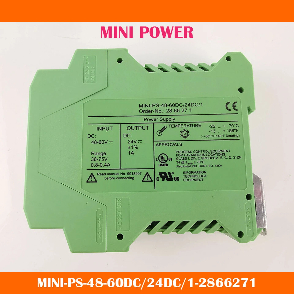 2866271 미니 전원 DC/DC 컨버터 전원공급장치 미세 MINI-PS-48-60DC/24DC/1-2866271