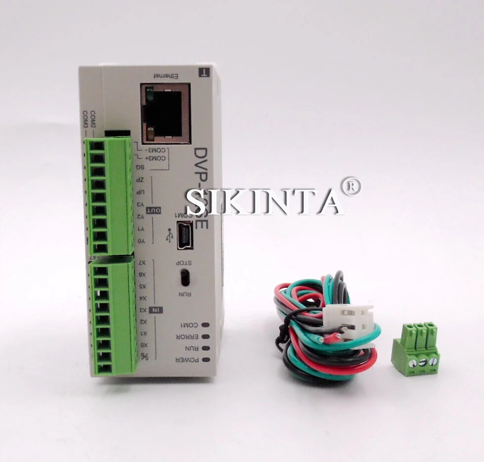 DVP12SE11T DVP16XP211T CPU PLC 이더넷 포트 출력 트랜지스터 NPN 완전 리퍼
