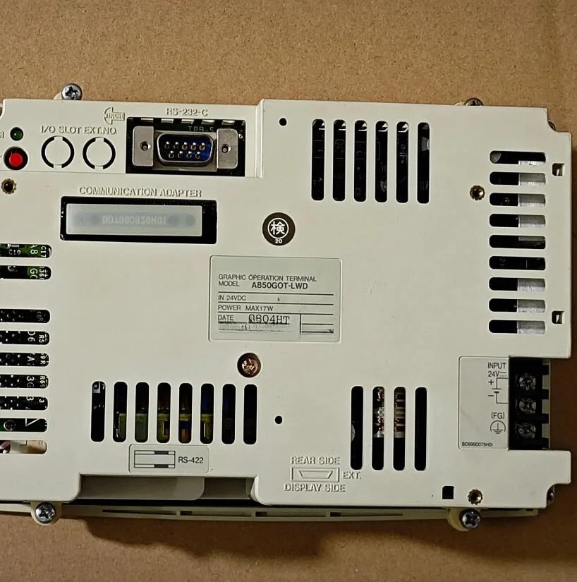 터치스크린 A850GOT-LWD 그래픽 작동 단말기 3개월 으로 잘
