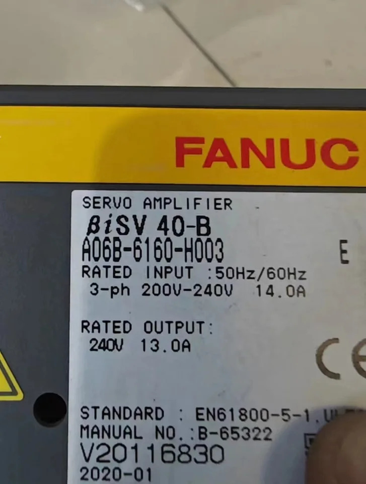 A06B-6160-H003 서보 리퍼 완료 신