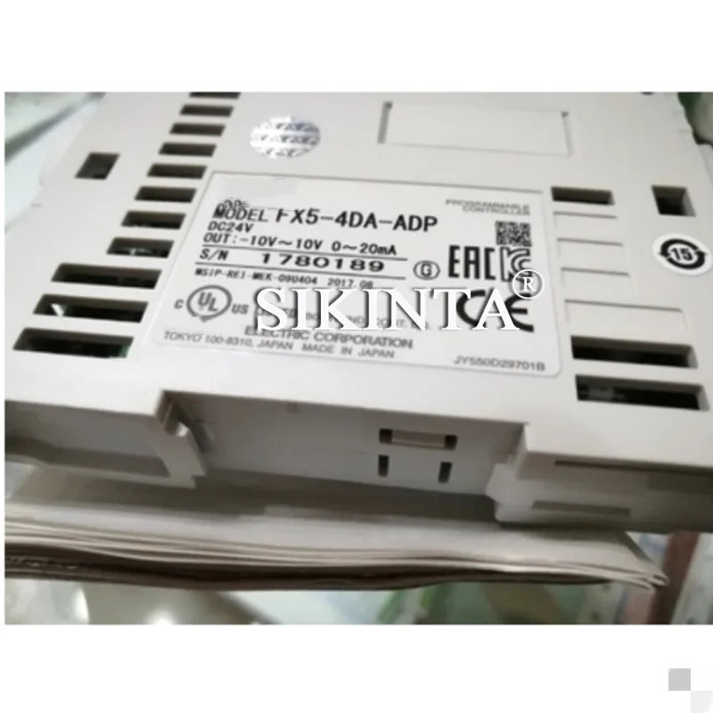 FX5-4DA-ADP FX5-8EYR/ES FX2N-8EYR-ES I/O 모듈 PLC 완전히 리퍼