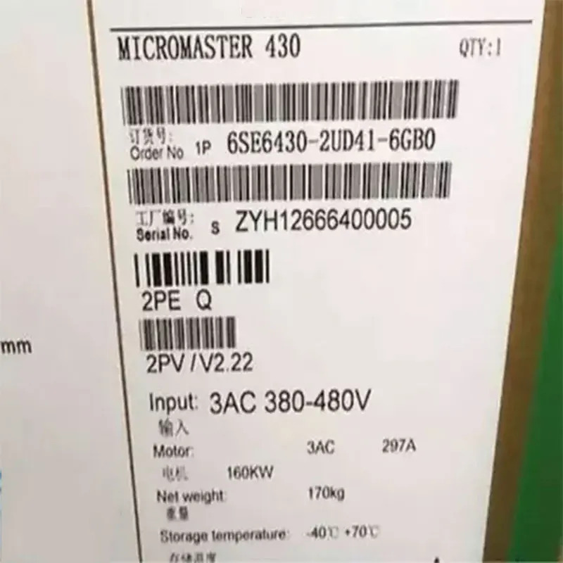 6SE6430-2UD41-6GA0 6SE6430-2UD41-6GB0 Warrently