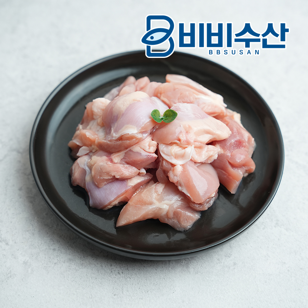 닭정육 뼈없는 순살 닭다리살 2kg - 상품 이미지