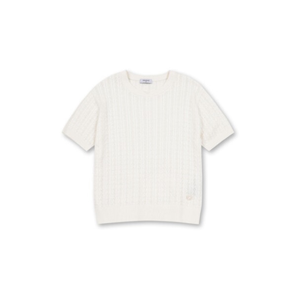 폴햄키즈 여아 크루넥 반팔 니트 4color(택1) G2ER2010A - 상세 이미지 2
