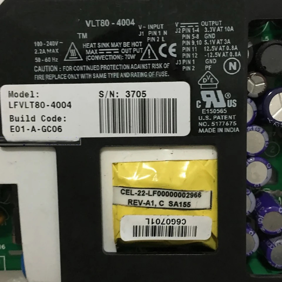 VLT80-4004 EOS 70W 장치 전원공급장치 오리지널