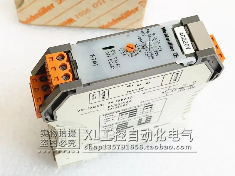 오리지널 Weidmller 시릴레이 WTMF 카탈로그 8972810000 AC220V