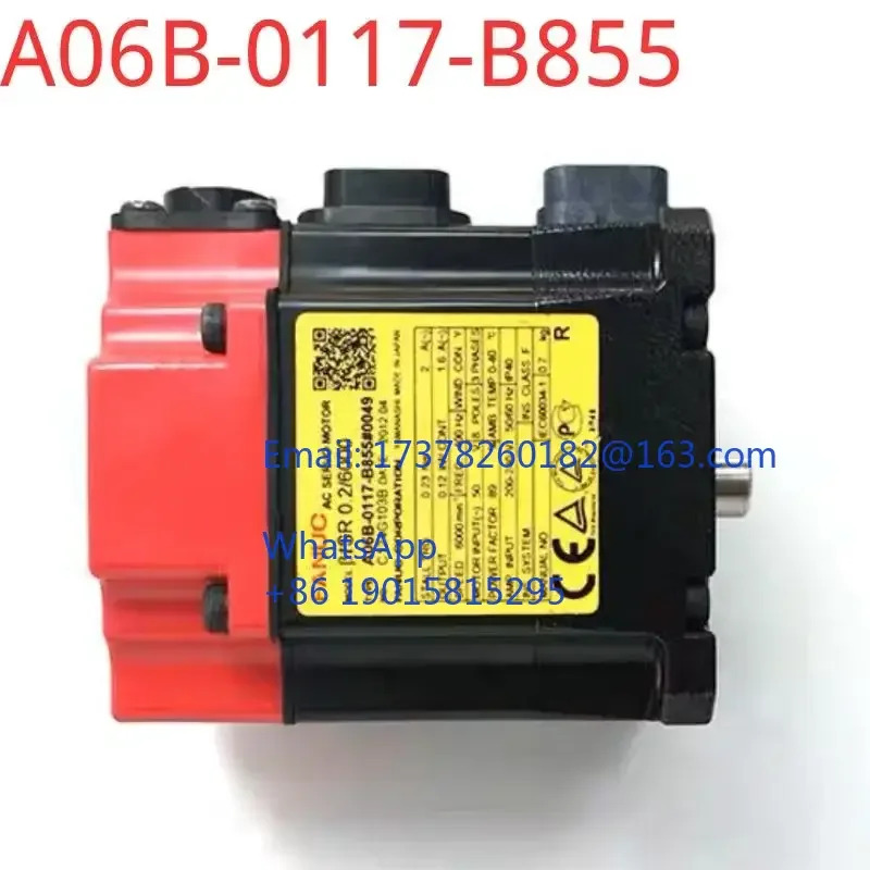리퍼 A06B-0117-B855  0049 Fanuc LR Mate 200iD 5-6축 모터 감지 OK