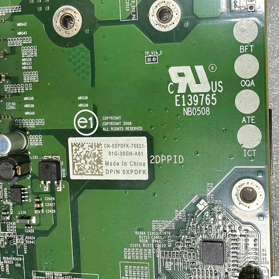 W35xx 시리즈 프로세서 지원 서버 마더보드 DELL E139765 NB0508 ecc DDR3 메모리