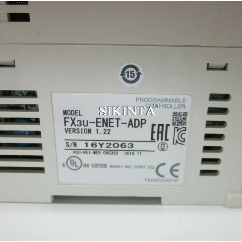 FX3U-ENET-ADP 모듈은 이더넷 PLC연결 원본 완전 리퍼