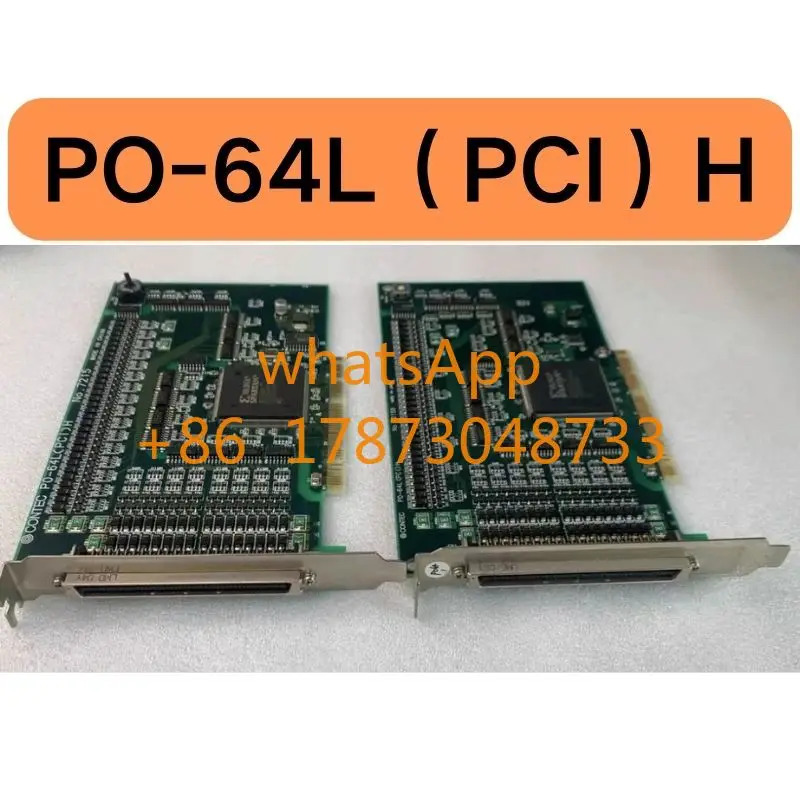 리퍼 PO-64LPCI H NO.7215B 데이터 수집 카드기능이 그대로 유지되었습니다.