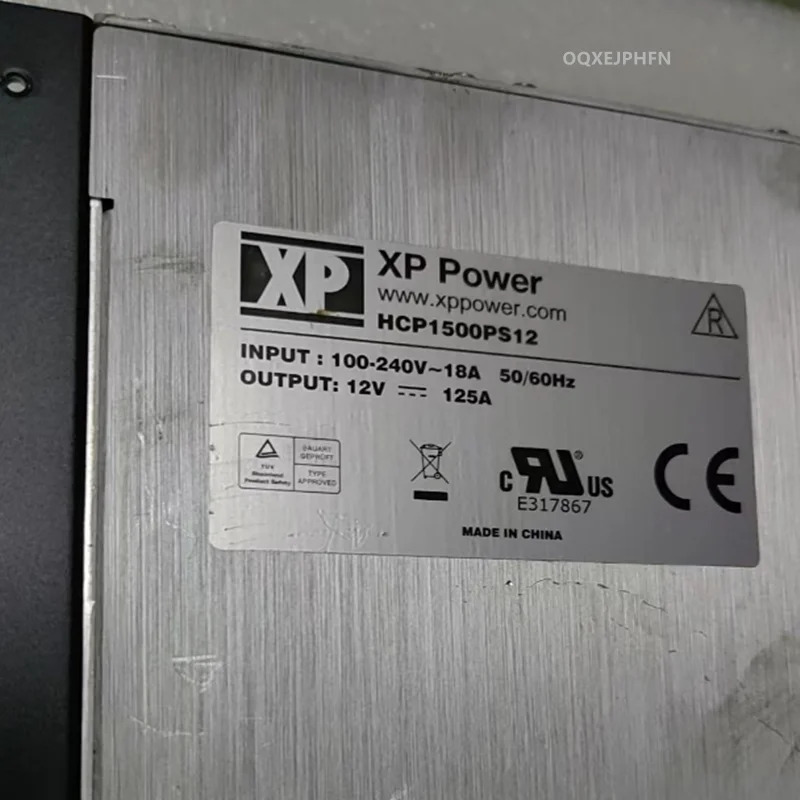 리퍼 전원공급장치 XP 12V125A 1500W HCP1500PS12 새 것처럼 작동