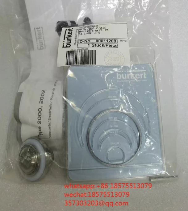 버커트 00011208 앵글 시트 밸브 도장 링 세트 6 2000 2-WEGE DWSTPTFE WKSTVA