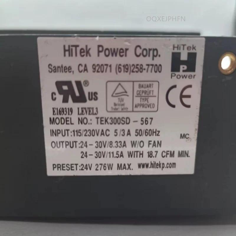 HITEK리퍼 전원공급장치 TEK300SD-567 새 것처럼 작동 276W