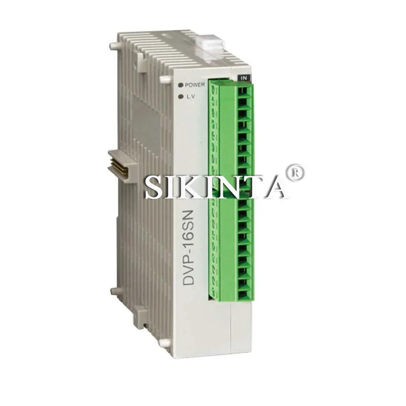 PLC 모듈 DVP16SN11T DVP16SN11TS DVP16SP11R DVP16SP11T 확장 디지털 IO 완전 리퍼