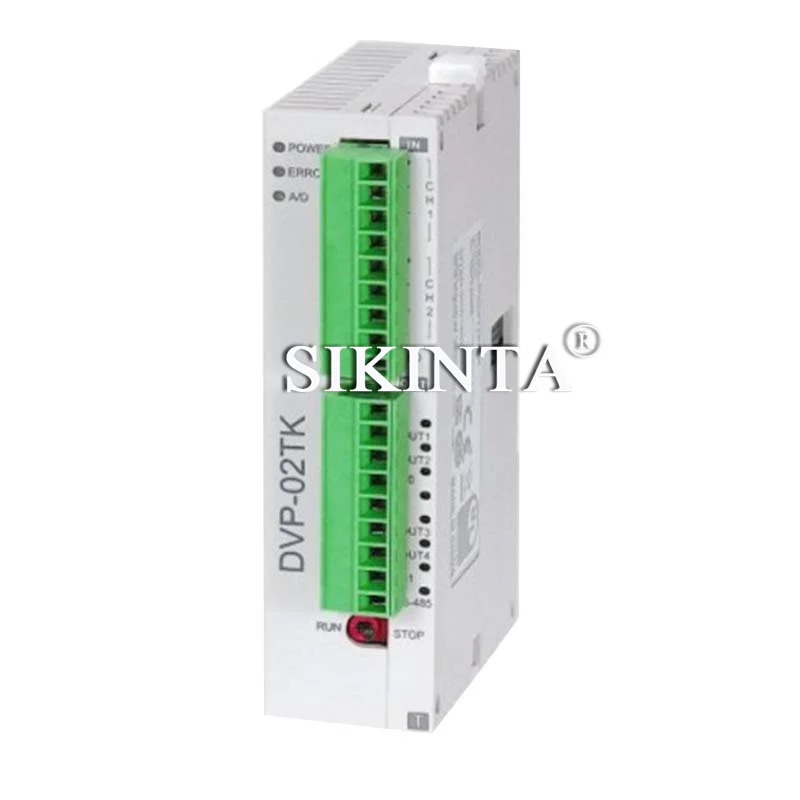 PLC 모듈 DVP02TUR-S DVP02TUL-S DVP02TKN-S DVP02TKR-S DVP02TKL-S 확장 디지털 IO 완전 리퍼