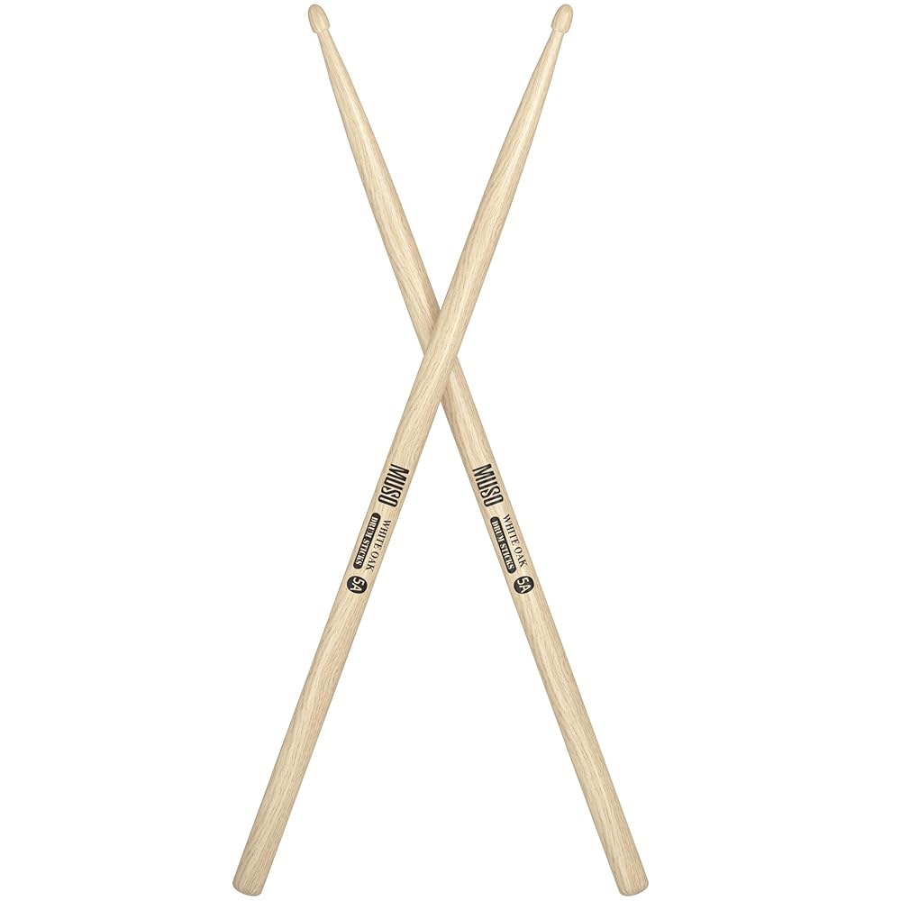 드럼 스틱, 화이트 오크 드럼용 바케타스 파라 바테리아, 액세서리, 5A 스틱(5A-1팩) 5A-1Pairs - 상품 이미지