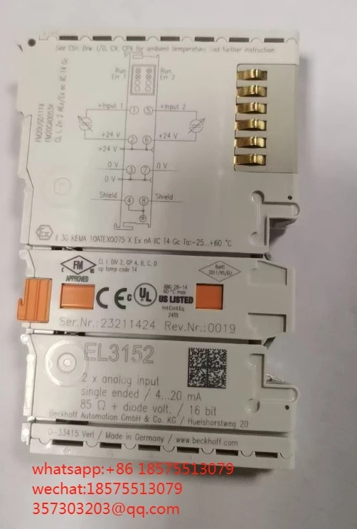 BECHOFF EL3152 PLC 모듈