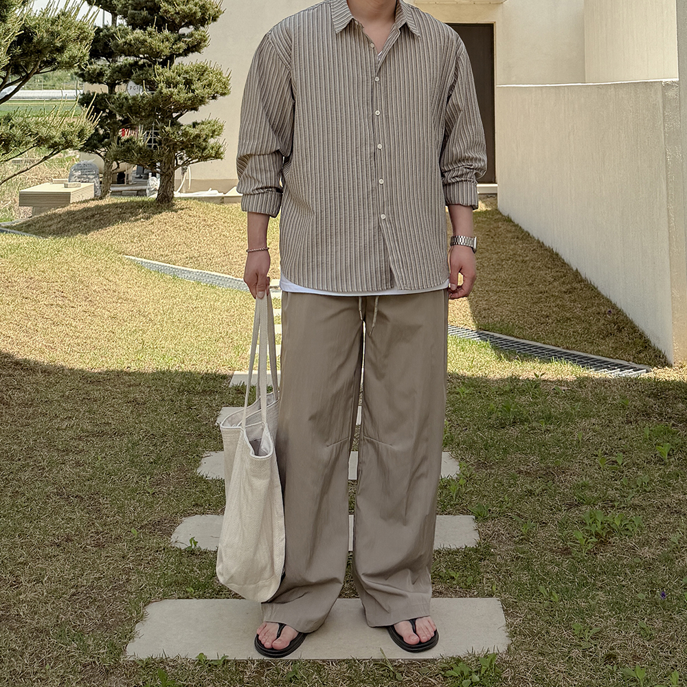 헤링본 면 남자숄더백 아이패드가방 이미지 6