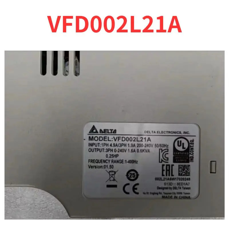 리퍼 완료 주파수 변환기 신 VFD002L21A