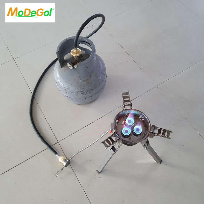 모데골 b16 한국규격 액화가스 연결관 야외용 가정용 화덕용 어댑터 LPG 연결관 - 상세 이미지 2