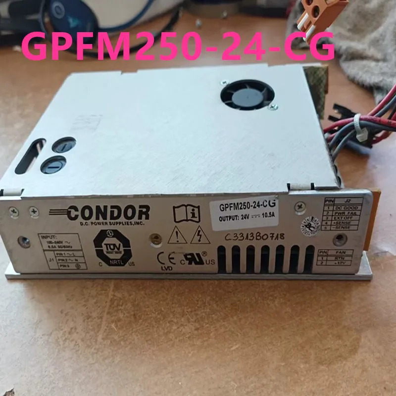 CONDOR리퍼 전원공급장치 GPFM250-24-CG SKYNET 30V2A RMD-Z069-M 새 것처럼 작동 24V 10.5A 250W