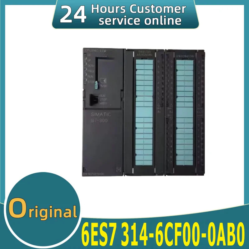 오리지널 CPU 모듈 6es7 314-6cf00-0ab0 6es73146cf000ab0