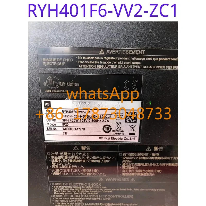 리퍼된 드라이버 RYH401F6-VV2-ZC1 기능 리퍼 OK