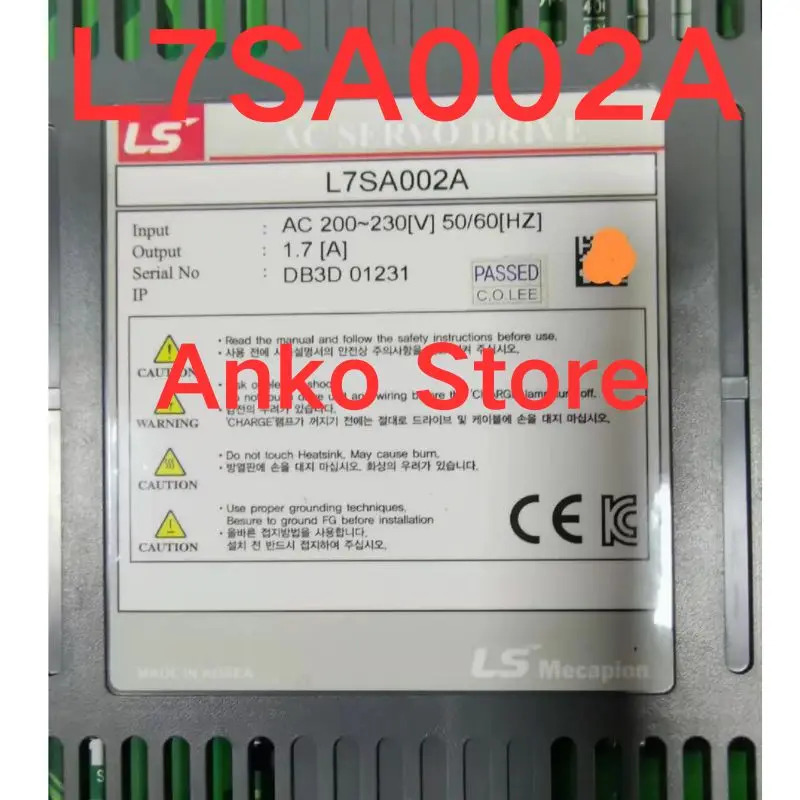 리퍼 OK 서보 드라이버 L7SA002A