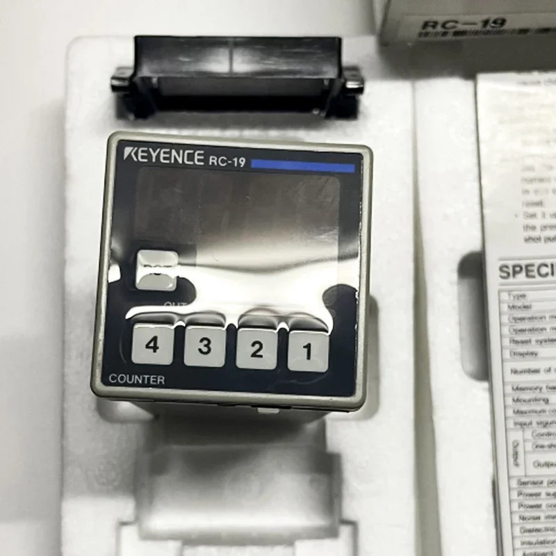 KEYENCE 오리지널 RC-19 11 LCD 디스플레이 10개의하나거짓 페널티가 전사전 설계된 디지털 장치