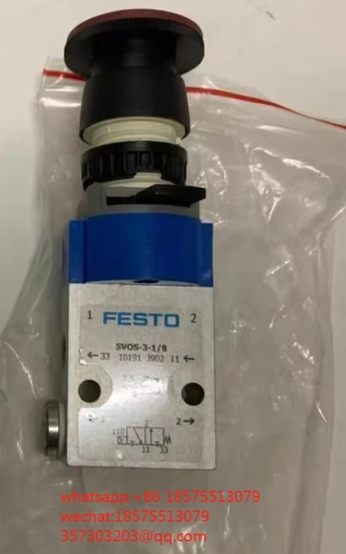 온 오프 밸브 릴리프 Festo SVOS-3-1/8 10190 j902 11